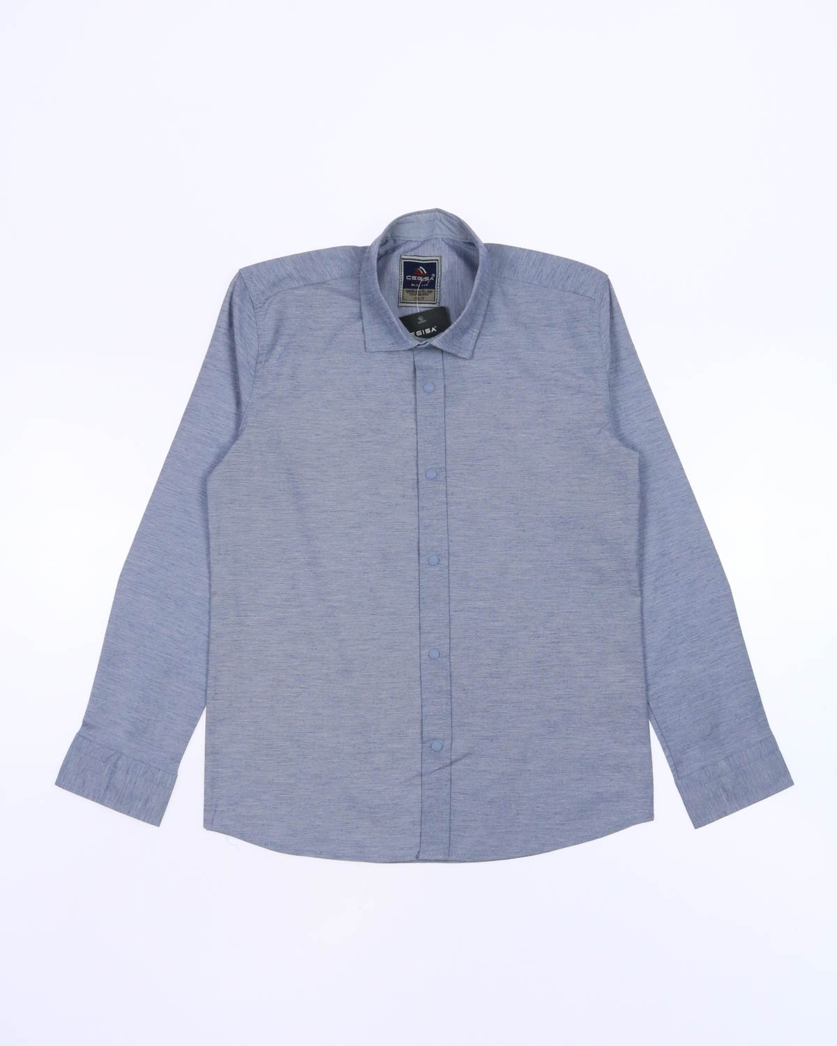 CEGISA 1603/1 Рубашка (цвет: Серый меланж 146 см) CEGISA 1603/1 Рубашка (цвет: Серый меланж 146 см)