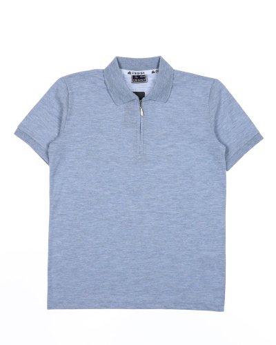 CEGISA 2315/1 Поло (цвет: Серо-голубой меланж 146 см)