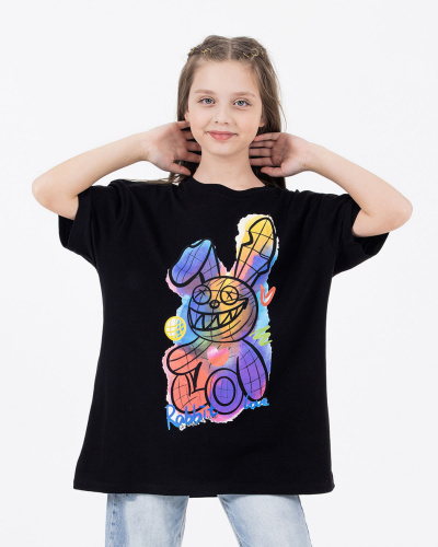 DMB KIDS 0133 Футболка ( оверсайз ) (цвет: Черный)
