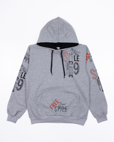 BOLD 2928 4189/1 Худи (цвет: Серый меланж 122 см) BOLD 2928 4189/1 Худи (цвет: Серый меланж 122 см)