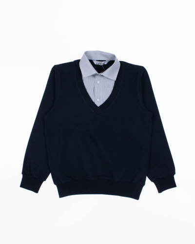 CEGISA 4050 Джемпер имитация двойки CEGISA 4050 Джемпер имитация двойки фото